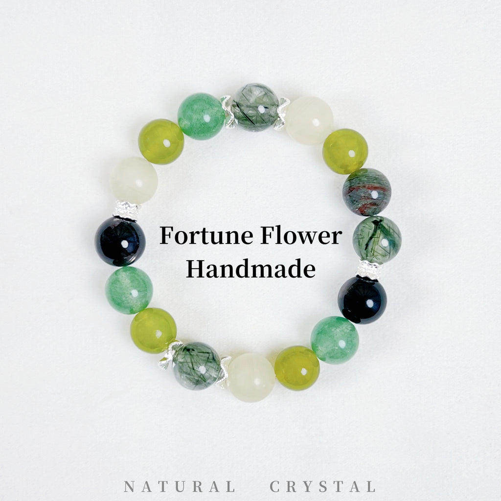No. 2 Five Elements Crystal Bracelet - Wood，Need to replenish wood element