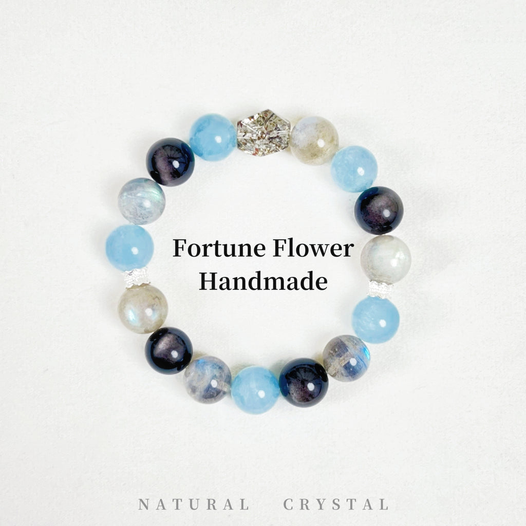 No. 3 Five Elements Crystal Bracelet - Water，Need to replenish water element