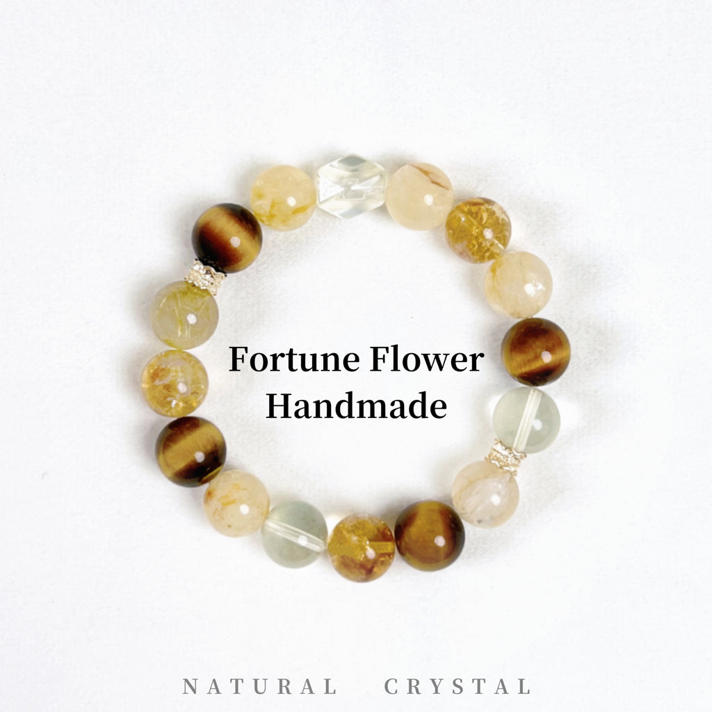 No. 5 Five Elements Crystal Bracelet - Earth，Need to replenish earth element