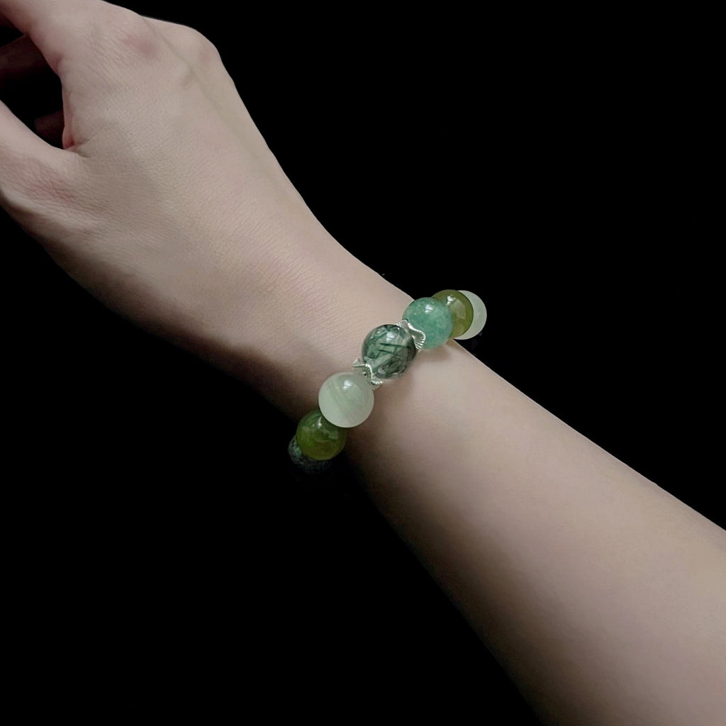 No. 2 Five Elements Crystal Bracelet - Wood，Need to replenish wood element