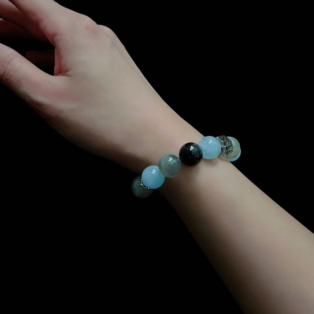 No. 3 Five Elements Crystal Bracelet - Water，Need to replenish water element