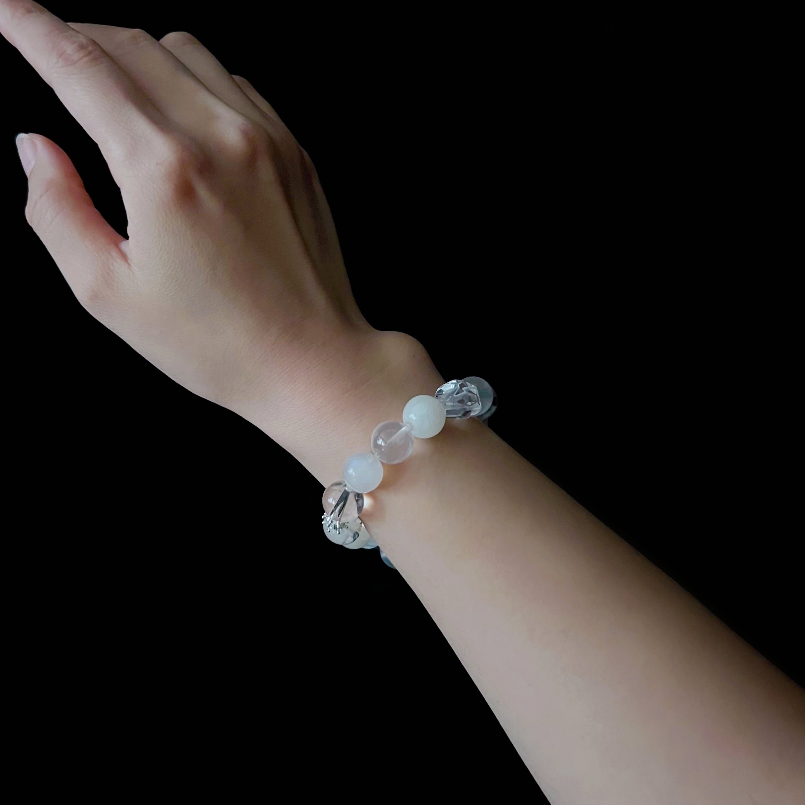 No. 1 Five Elements Crystal Bracelet - Metal，Need to replenish metal element