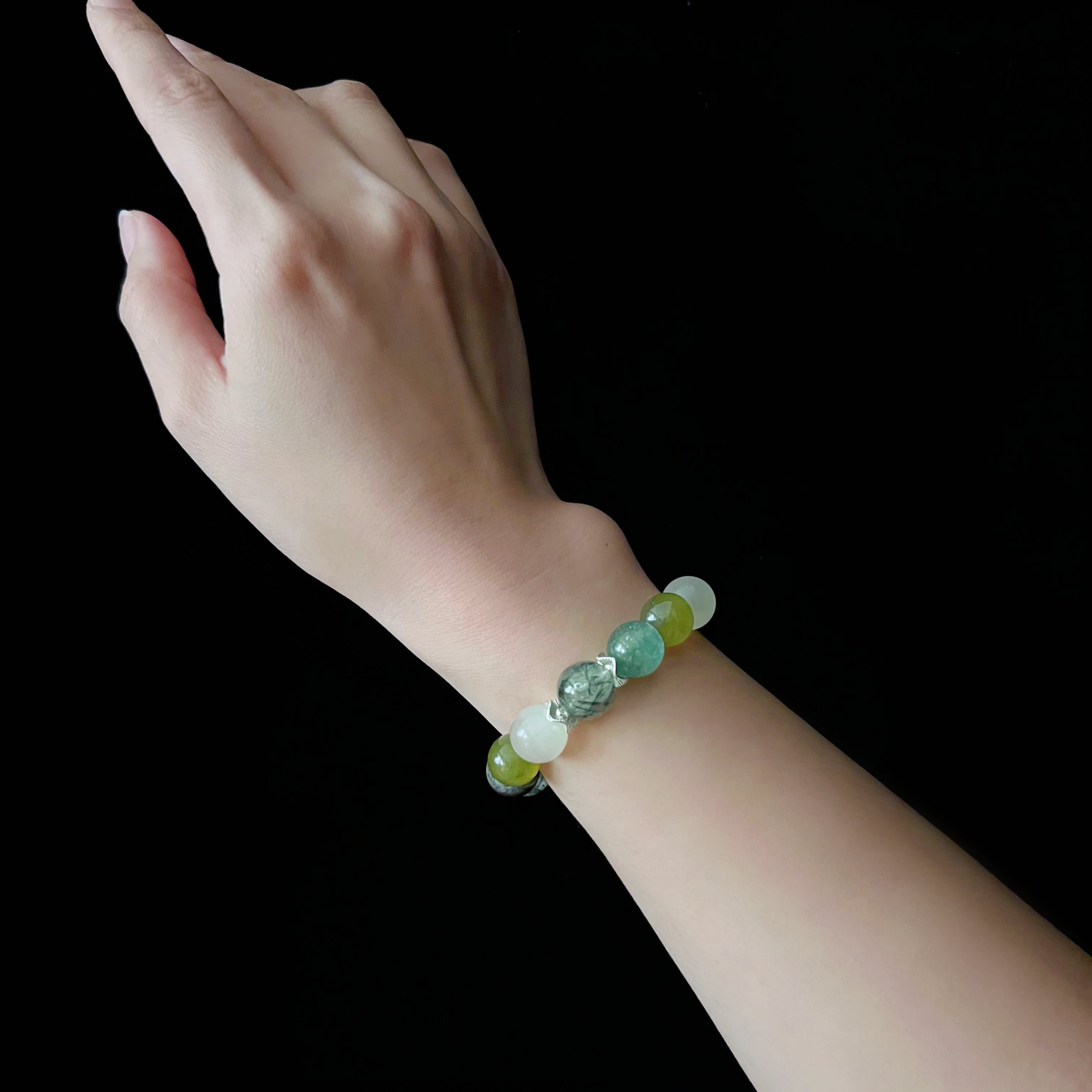 No. 2 Five Elements Crystal Bracelet - Wood，Need to replenish wood element