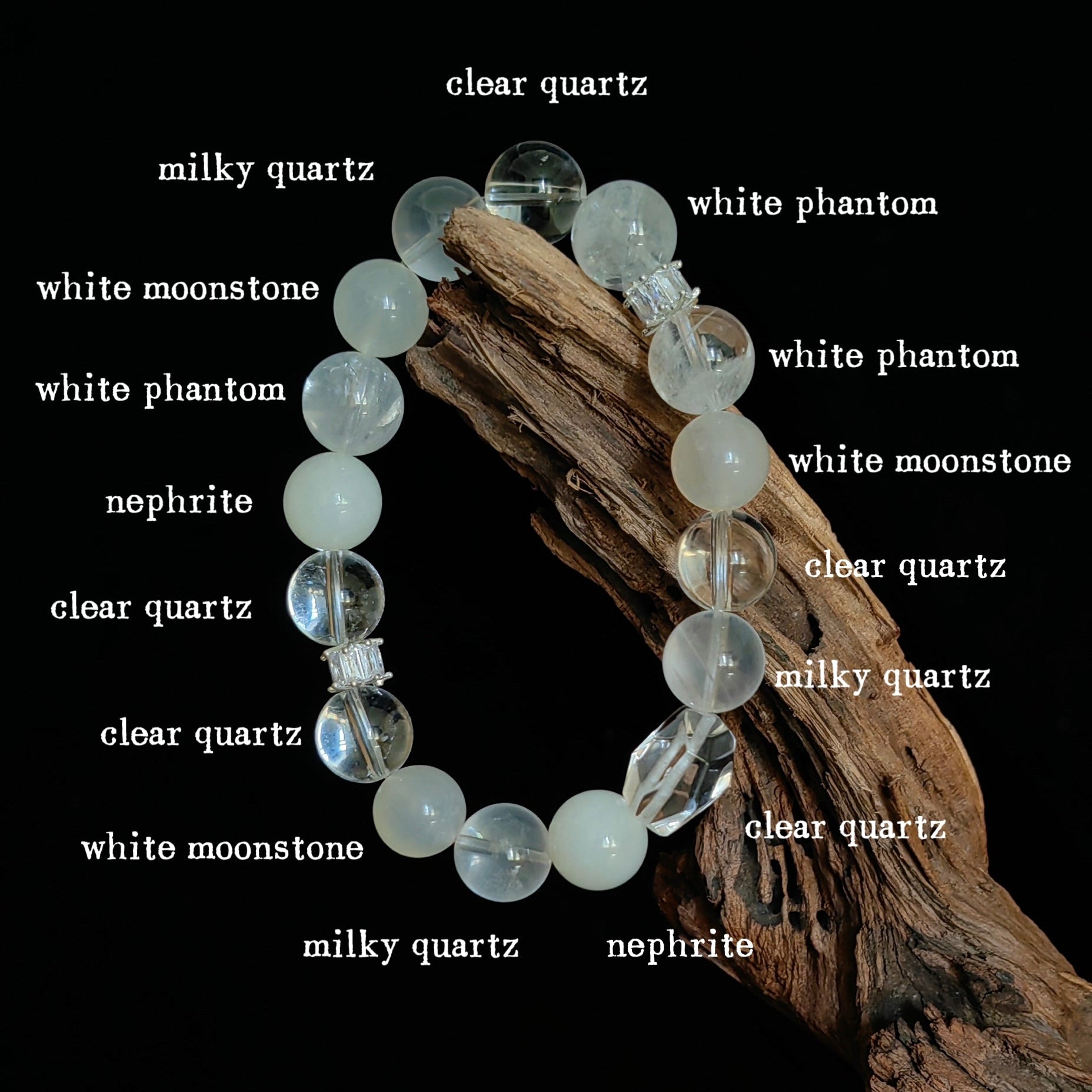 No. 1 Five Elements Crystal Bracelet - Metal，Need to replenish metal element