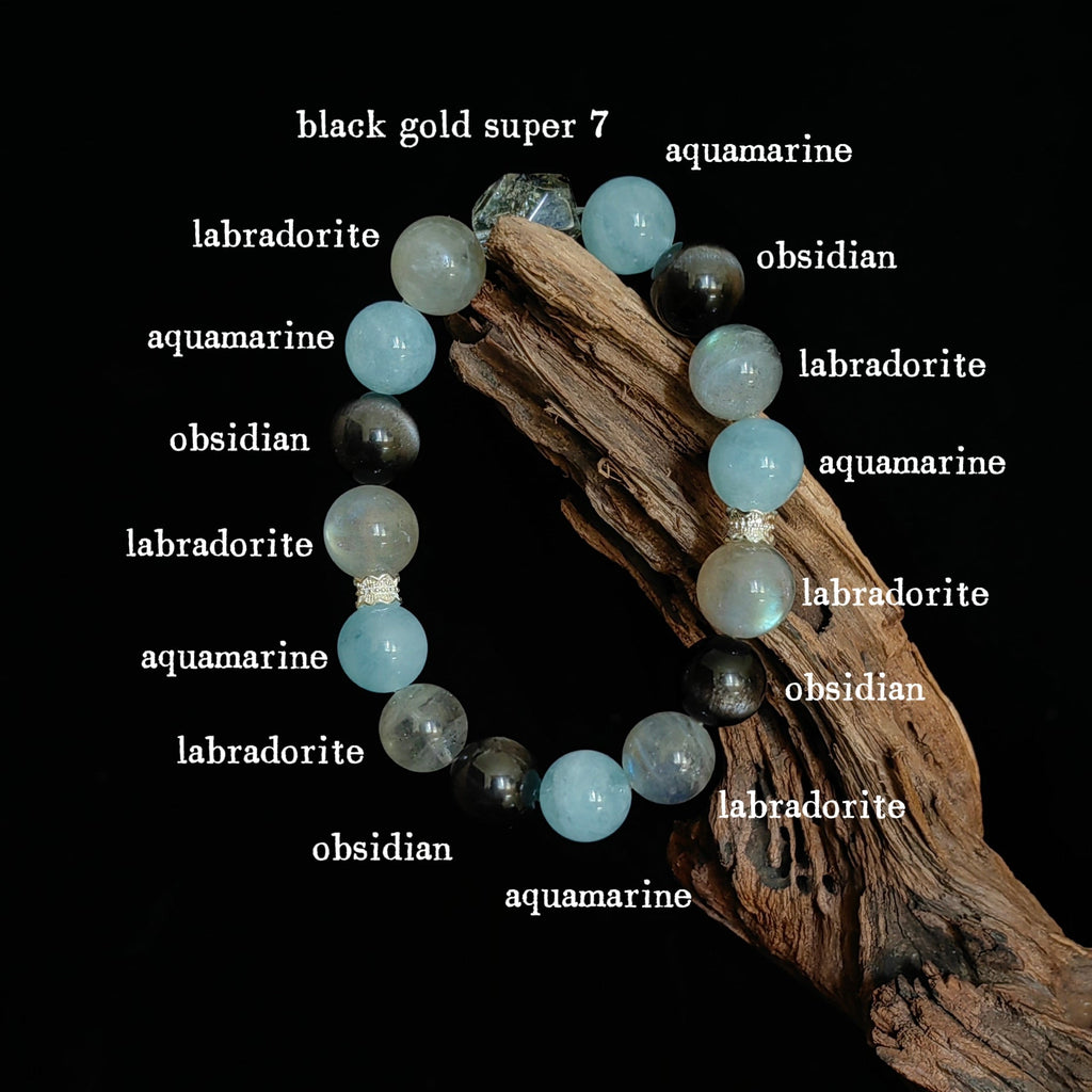 No. 3 Five Elements Crystal Bracelet - Water，Need to replenish water element