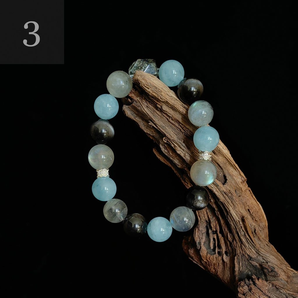 No. 3 Five Elements Crystal Bracelet - Water，Need to replenish water element