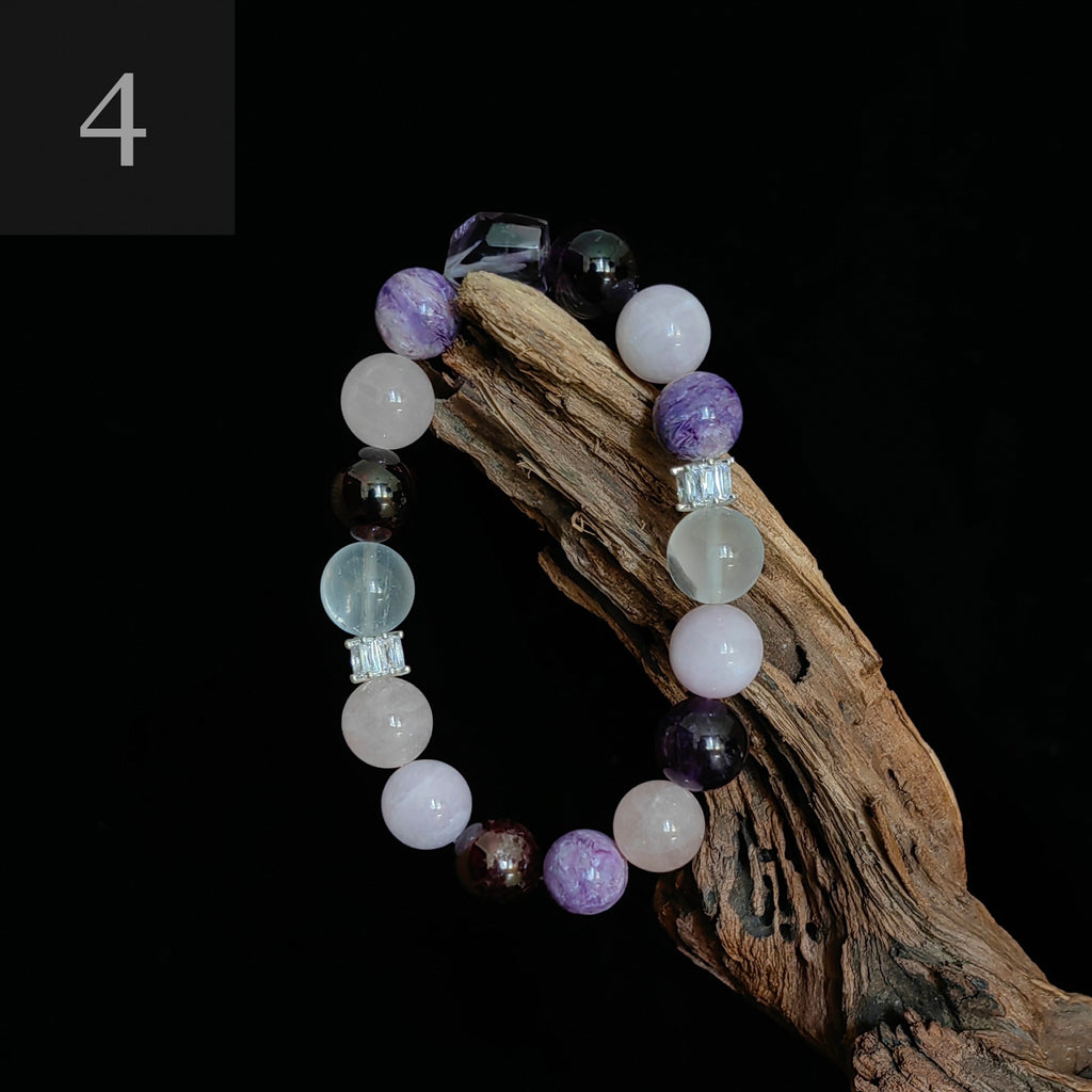 No. 4 Five Elements Crystal Bracelet - Fire，Need to replenish fire element