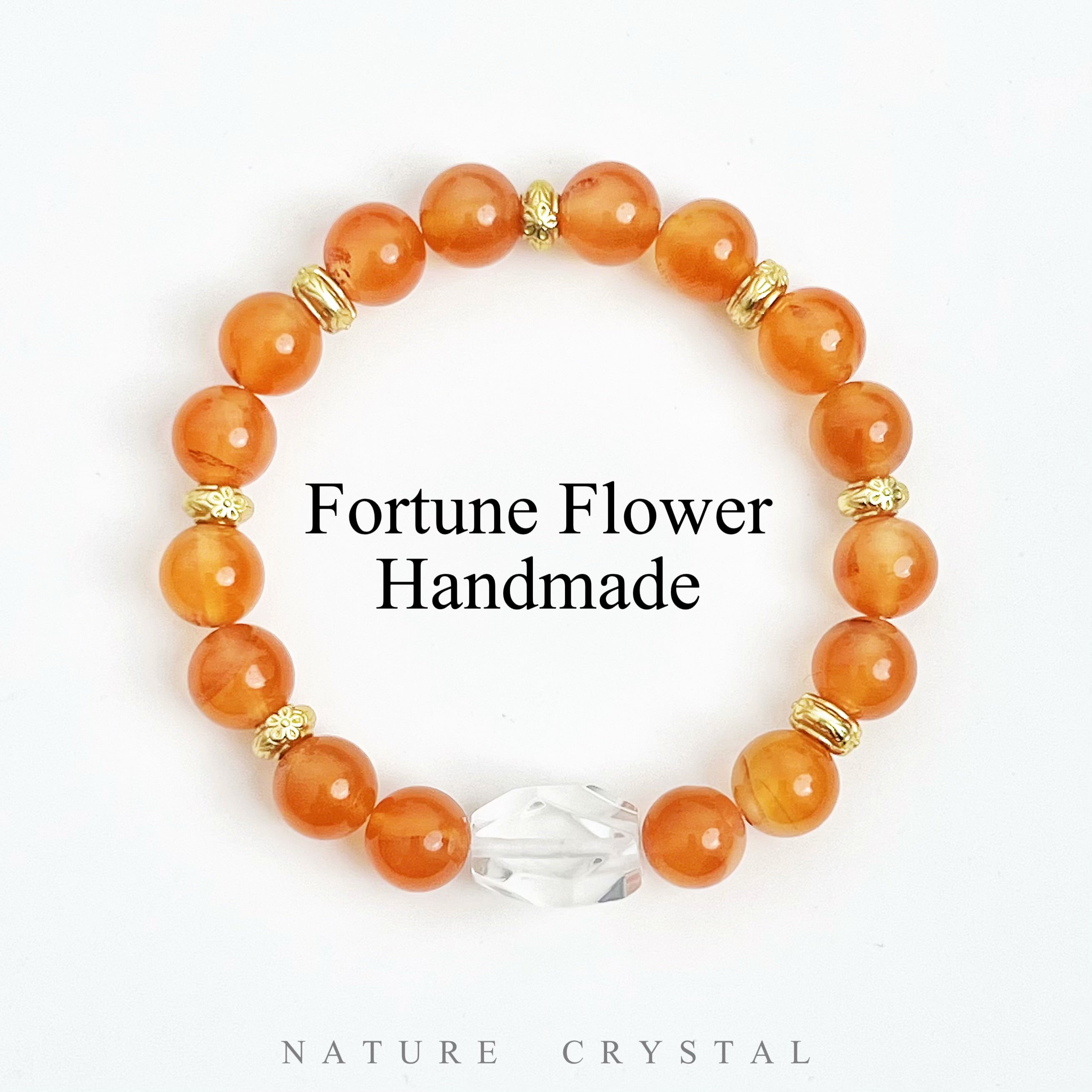 South Red Agate and White Crystal, original design bracelet, icy cool and vibrant red, featuring China's unique auspicious characteristics, symbolizing good fortune and success in all endeavors.