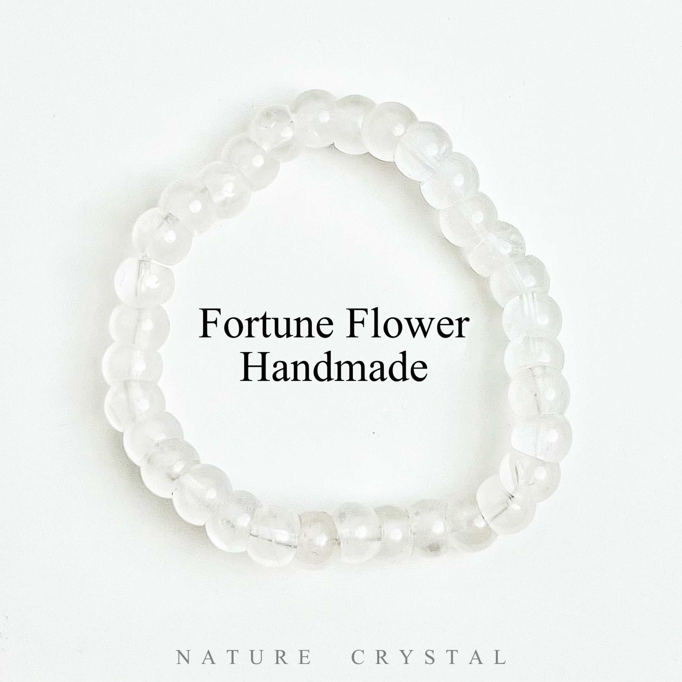 Ice-Type Personality Rose Quartz Bracelet, Original Crystal Design Bracelet, Stress-Relief Essential, Reduces Tension & Overcomes Emotional Trauma, Untamed, More Spontaneous