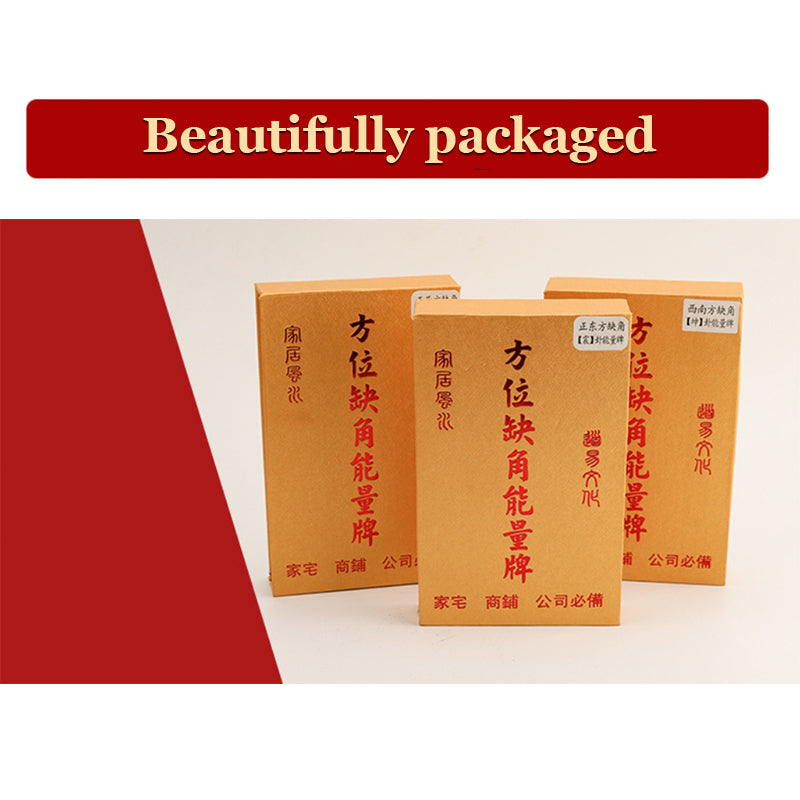 Auspicious objects for repairing missing corners of a house