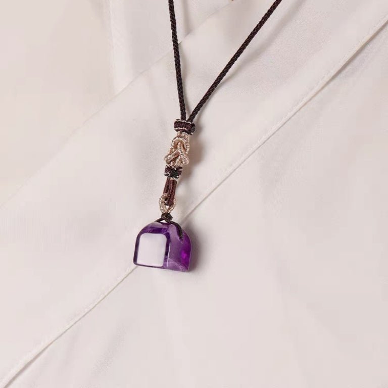 Amethyst Seal Pendant